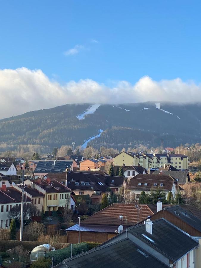 Ferienwohnung Horsky Apartman Pod Jestedem Reichenberg Exterior foto